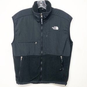 The North Face Men’s Denali Black Full Zip Fleece Vest Jacket